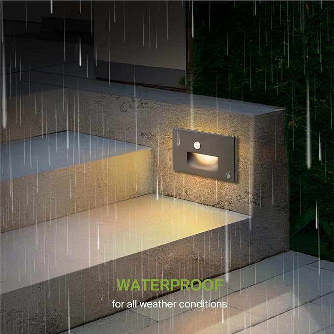 ASD LED Recessed Step Light Fixture, Outdoor & Indoor Stair Tread Lighting | - Image 7
