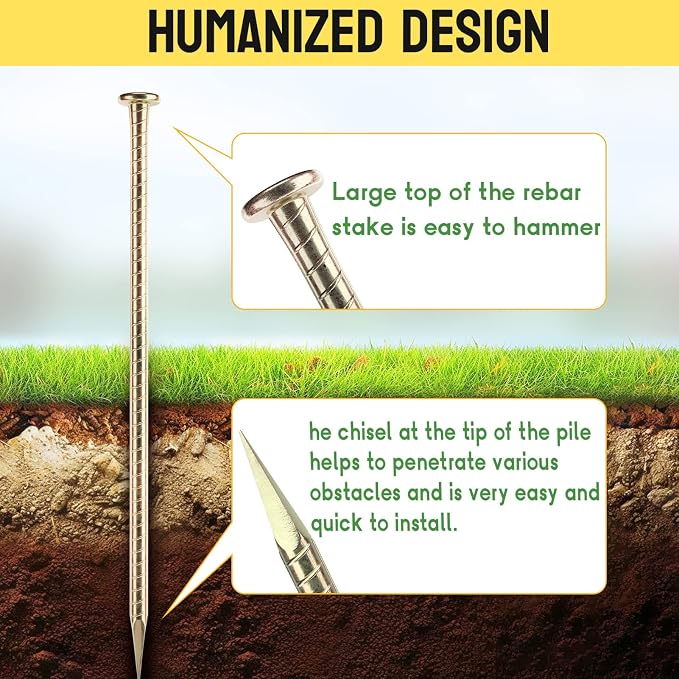 16 Inch Rebar Stakes - Image 4