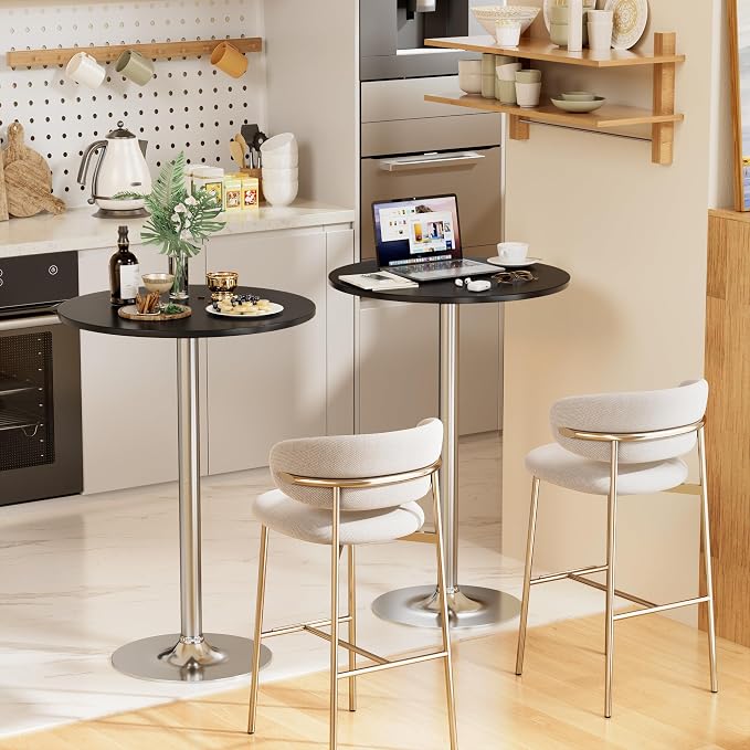 Shahoo Round Bar Table, Cocktail Table - Image 2