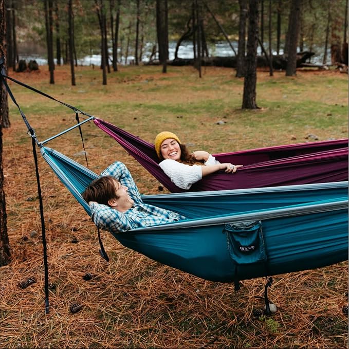 ENO Fuse Tandem Hammock System Colour Slate Lightwieght Fuse Spreader Bars - Image 7