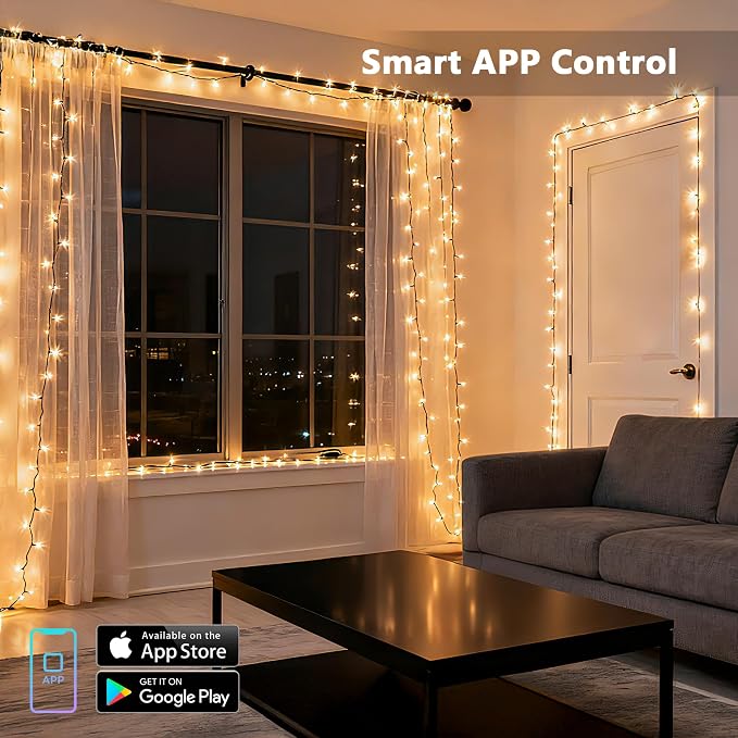 Brizled Smart String Lights, 65.61ft 200 LED Christmas Lights - Image 3