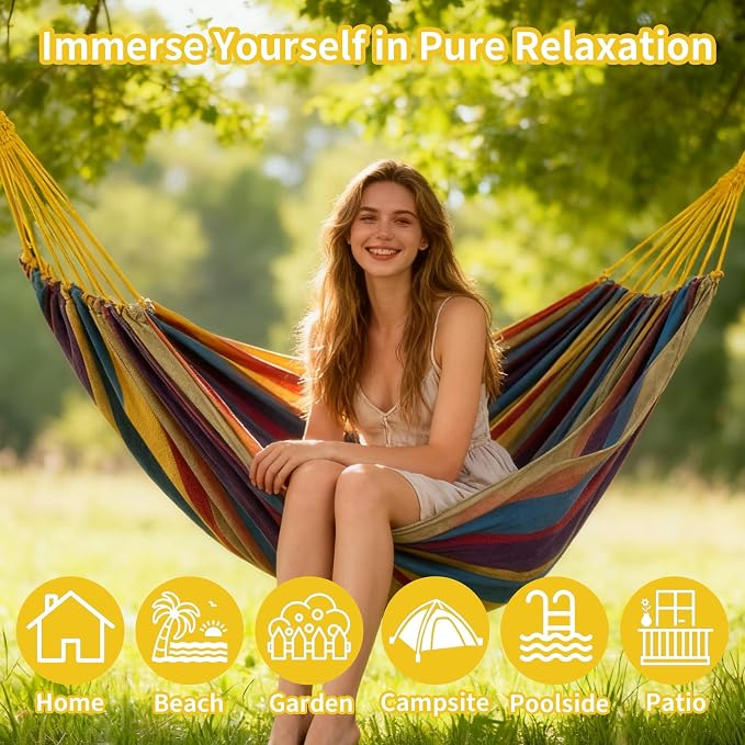 2Pack Hammocks |Camping Hammock | Portable Outdoor Hammock Set | - Image 6