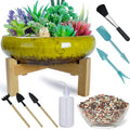 ARTKETTY Ceramic Succulent Planter, 10 inch by ARTKETTY