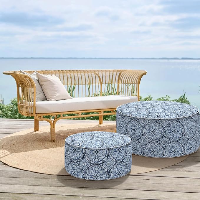 Inflatable Ottoman Stool D31 xH14 - Image 6