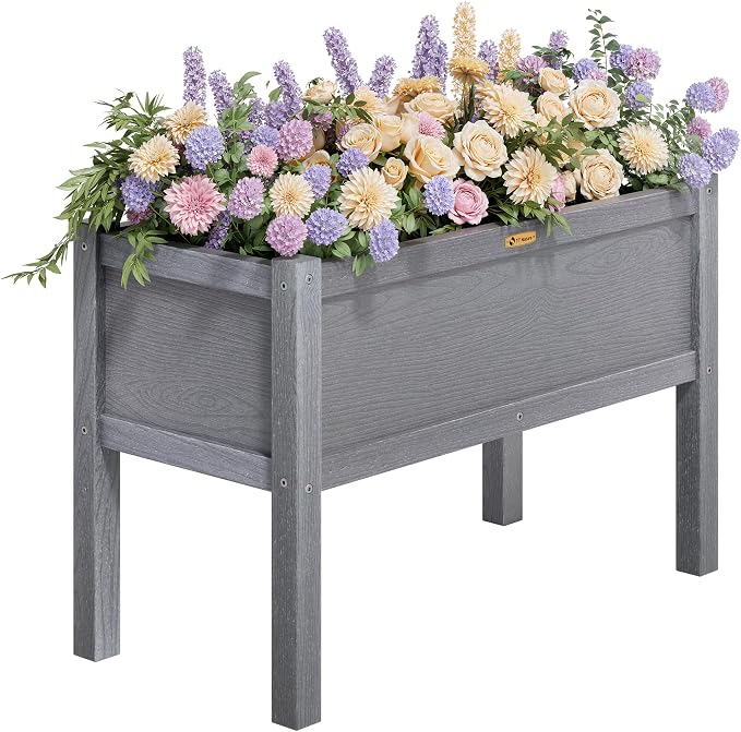 TT Nature HDPE Raised Garden Bed by TTNature