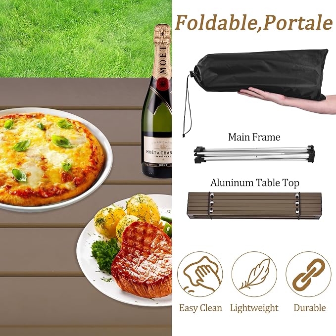 Grope Small Folding Camping Table - Image 4