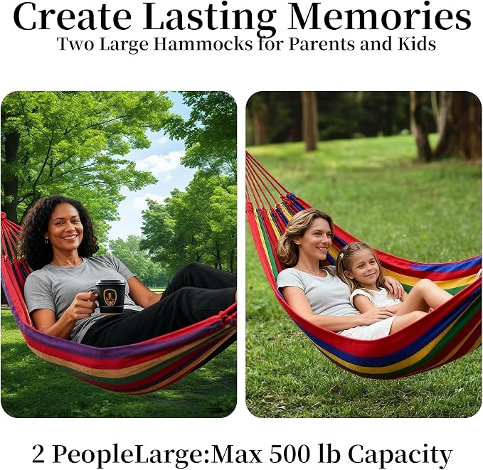 2Pack Hammocks | Camping Hammock | Portable Outdoor Hammock Set | - Image 2
