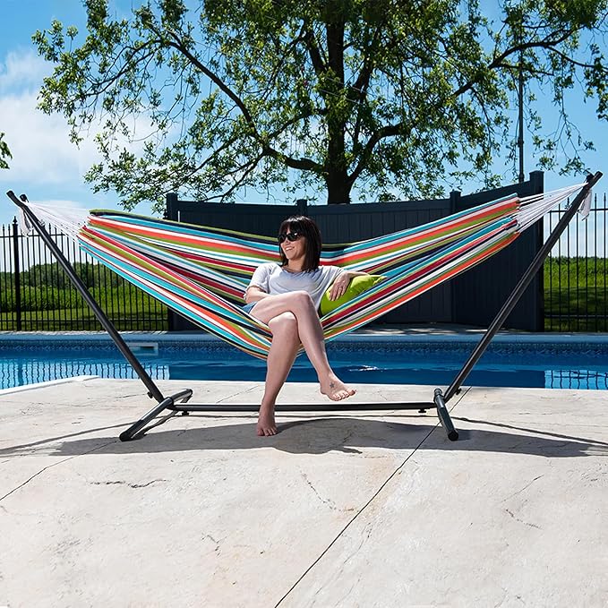 Vivere Double Sunbrella Hammock - Image 6