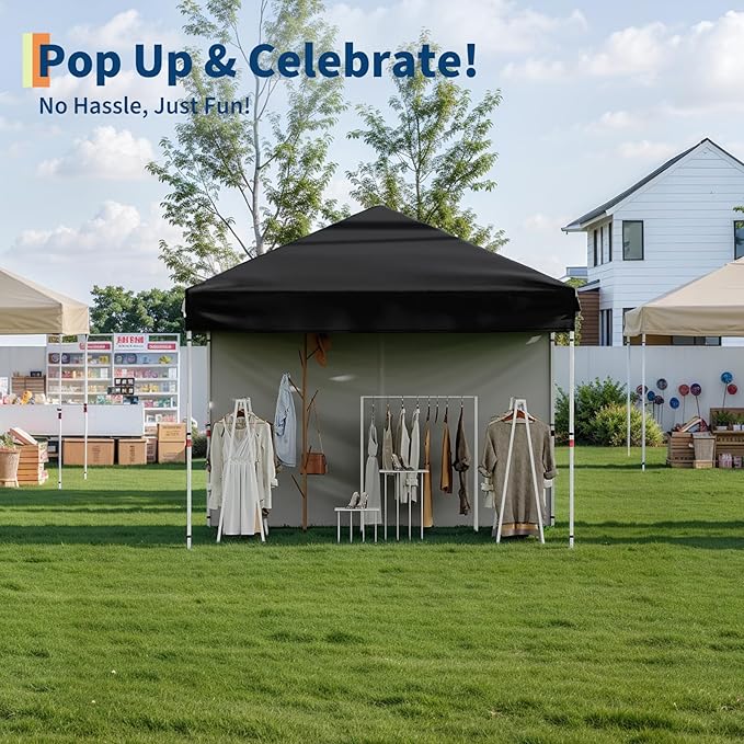Garvee 10x10 Pop Up Canopy Tent, Heavy Duty Commercial Instant Shelter - Image 3