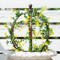 12.6x17.5 Inch Bronze Metal Garden Trellis Obelisk – Versatile Support by Goooxim
