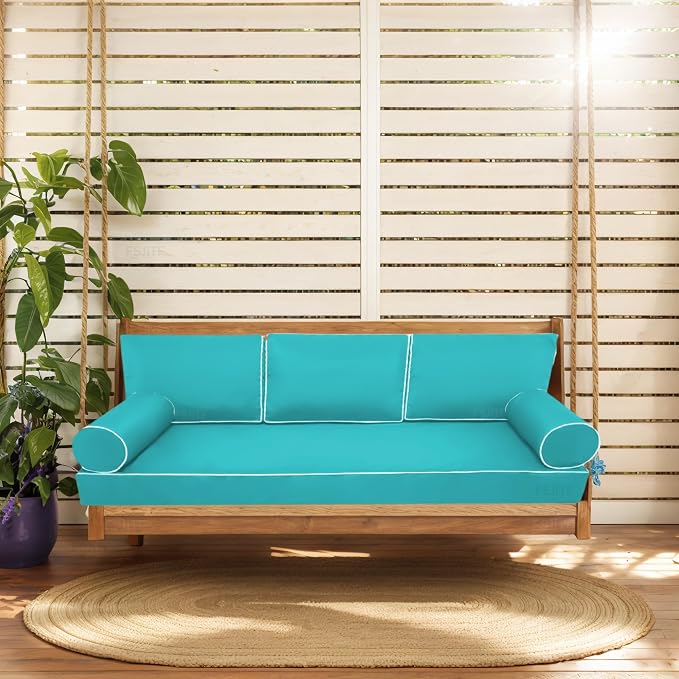 Patio Twin daybed Cover, for Outside Porch Swing Mattress Bolster Cushion - Image 5