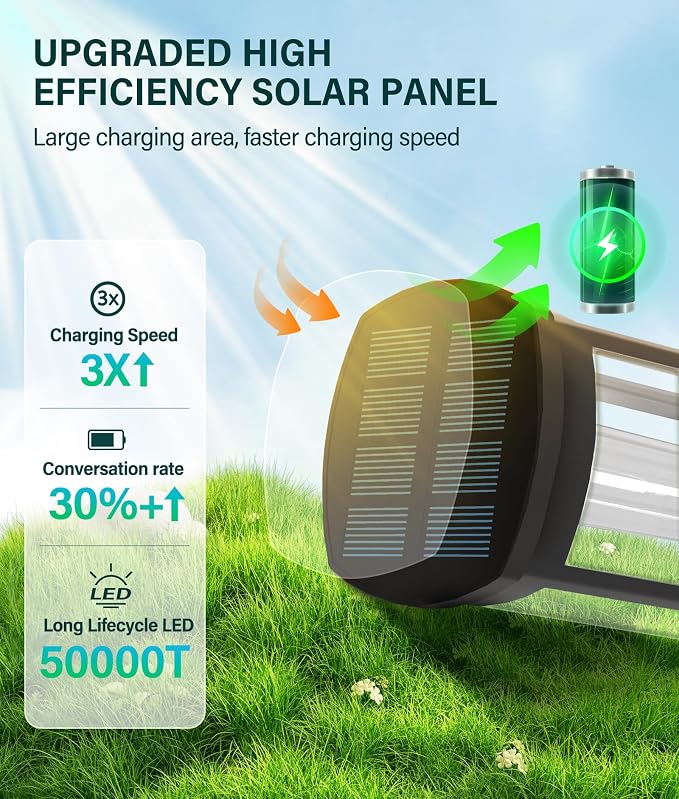 Solar Pathway Lights Outdoor 8 Pack, Bright Solar Path Lights Outside Waterproof - Image 3