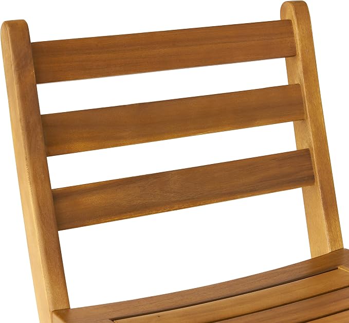 Christopher Knight Home Tundra Outdoor Foldable Wood Barstool Set, 2-Pcs Set - Image 11