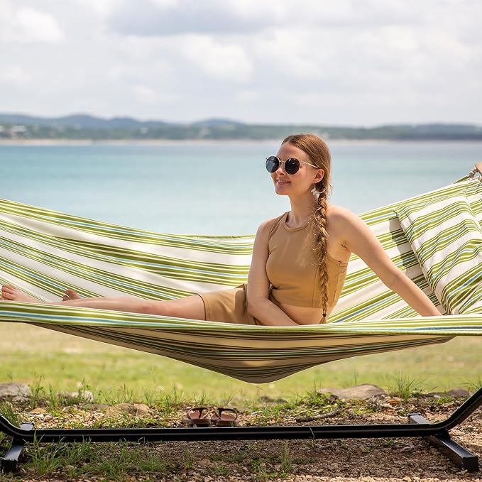 SUNCREAT Portable Double Hammock - Image 2