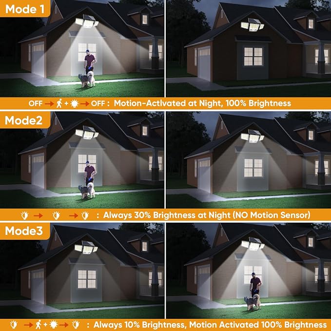 Solar Lights Outdoor Waterproof Motion Sensor - Image 4