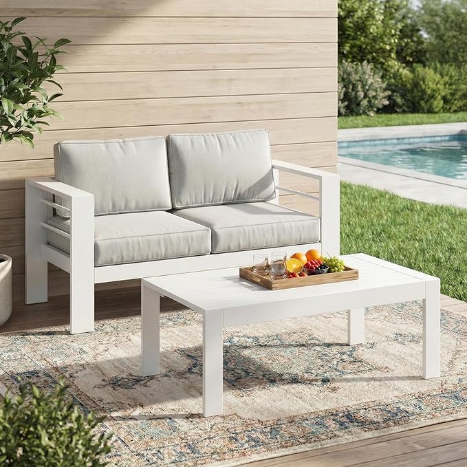 Solaste Aluminum Patio Furniture Set by Solaste