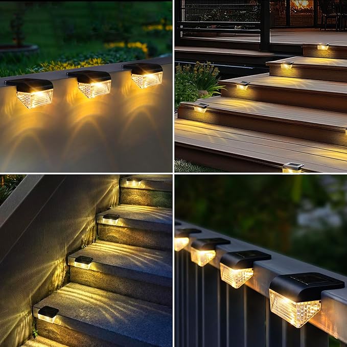Solar Fence Lights Outdoor - Image 7