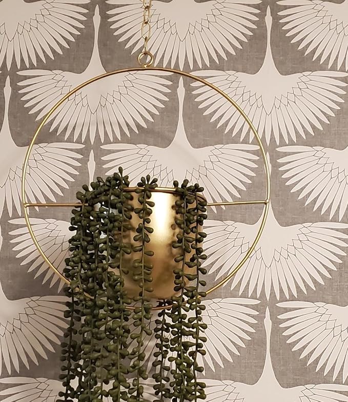 2 Pack Gold Hanging Planter, Hanging Planters - Image 2