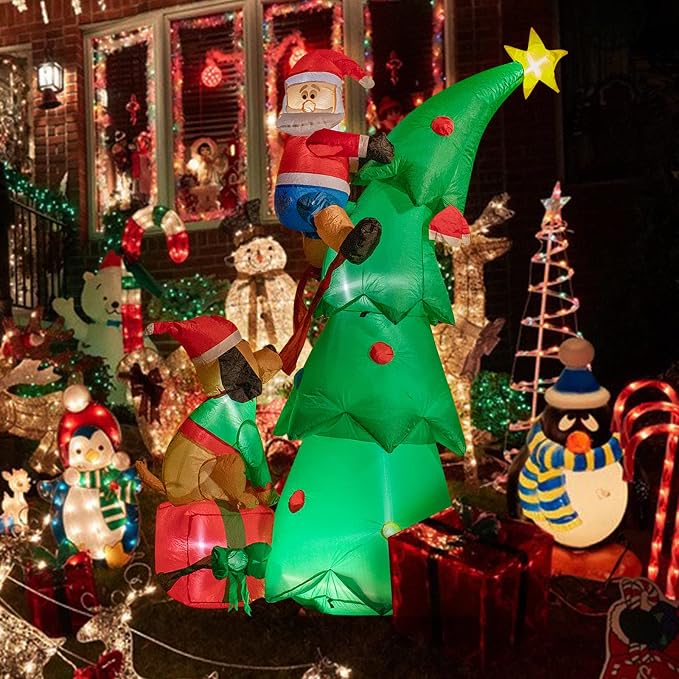 Hioasis 7 FT Christmas Inflatable Decorations - Image 2