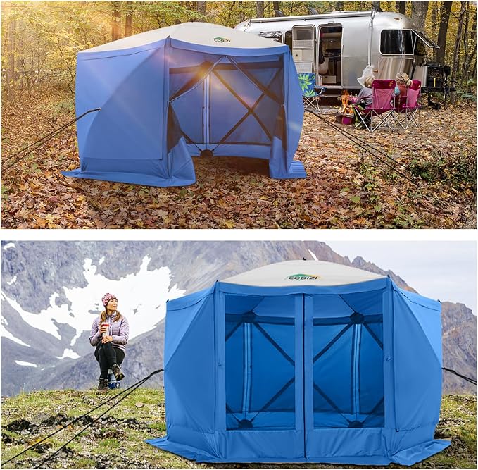 COBIZI 12x12 FT Pop Up Canopy Shelter Tent, Large Gazebos On Clearance - Image 8