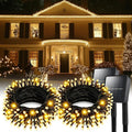 Solar String Lights for Outside, 2 Pack 200 Led Solar Christmas Lights Outdoor by Dailyart