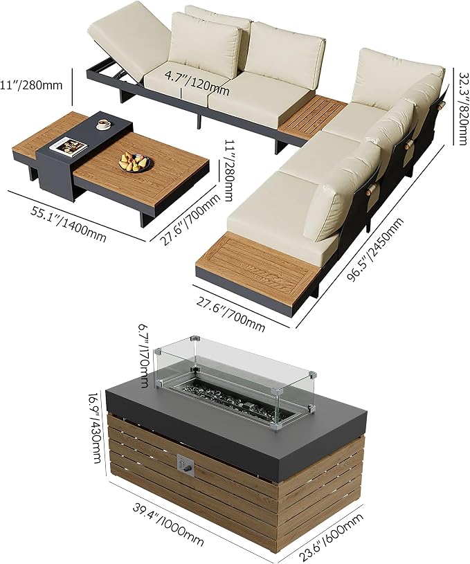 homary Patio Conversation Sets - Image 9