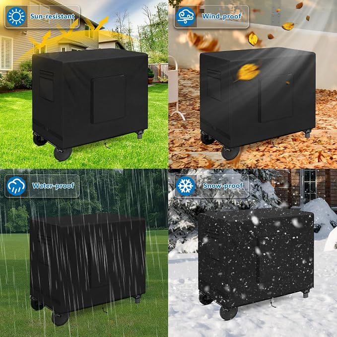 SIRUITON Outdoor Bar Cart Cover - Image 6
