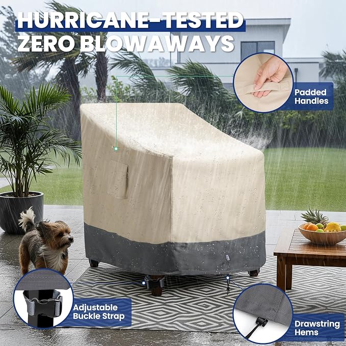 Extra Heavy Duty Patio Chair Covers Waterproof - Image 5