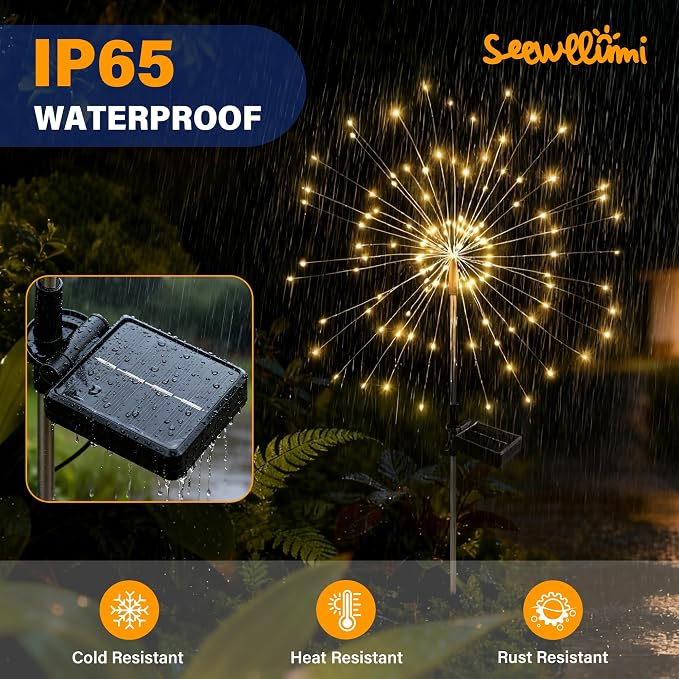 Solar Garden Lights Outdoor Decorative - Image 3