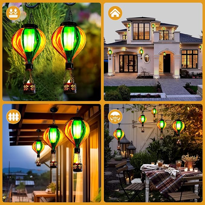 Hot Air Balloon Solar Lantern - Image 6