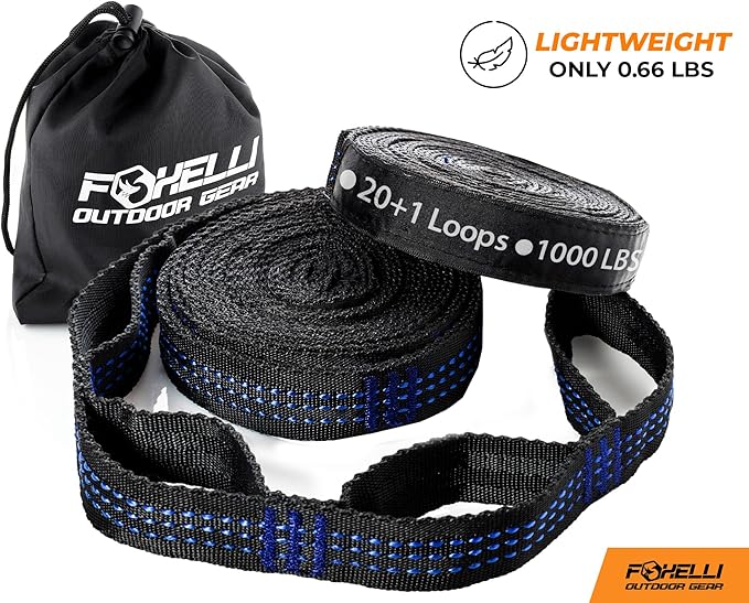 Foxelli XL Hammock Straps - Image 5