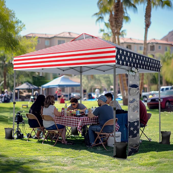 PHI VILLA 10x10 Pop Up Canopy Tent - Image 8