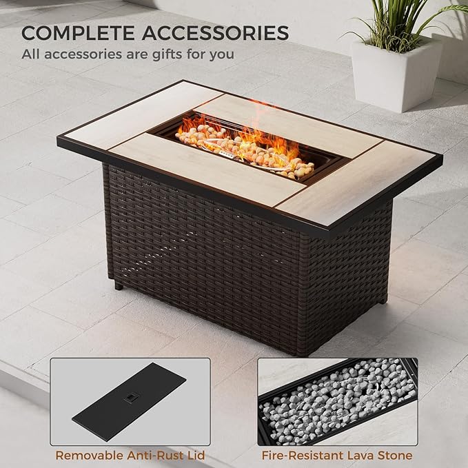 Grand patio 8-Piece Patio Furniture Set - Image 8