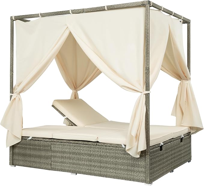 Wicker Metal Outdoor Pool Furniture - Image 8