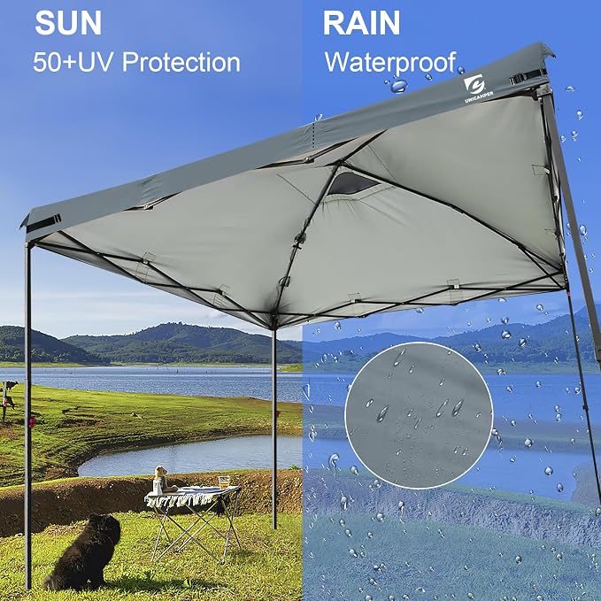 2PCS 10x10 Pop Up Canopy Replacement Top Cover - Image 3