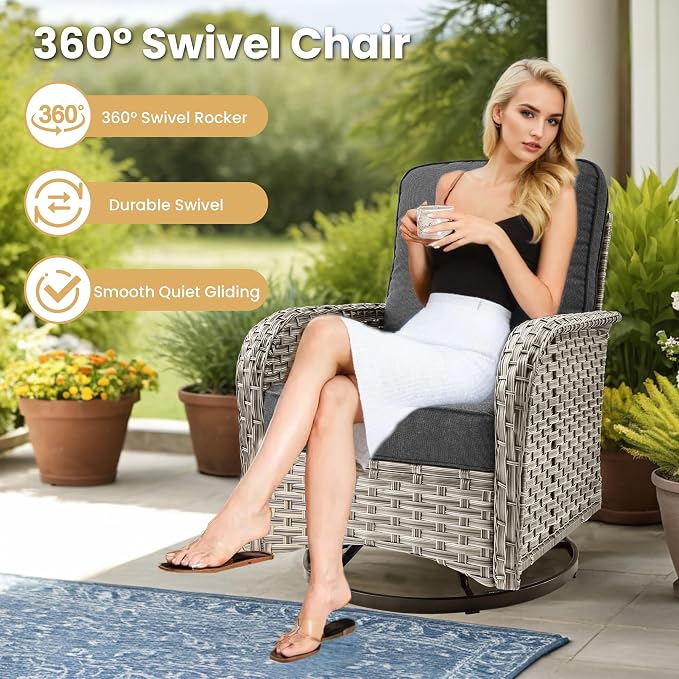HOOOWOOO Outdoor Sectional Furniture Set - Image 3