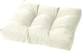 Cushion Source Tufted Ottoman Cushions, Sunbrella Natural by CushionSource
