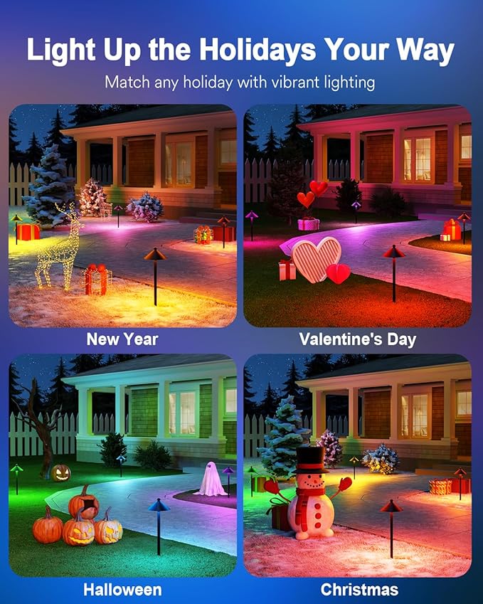 Lumary Smart Low Voltage Pathway Lights 24V 2000LM, Landscape Path Lights - Image 8