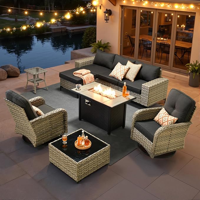 HOOOWOOO Outdoor Sectional Furniture Set by DesignforBetterLife