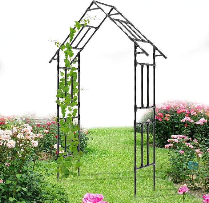 Garden Arch Trellis by TrellumeGardenHome