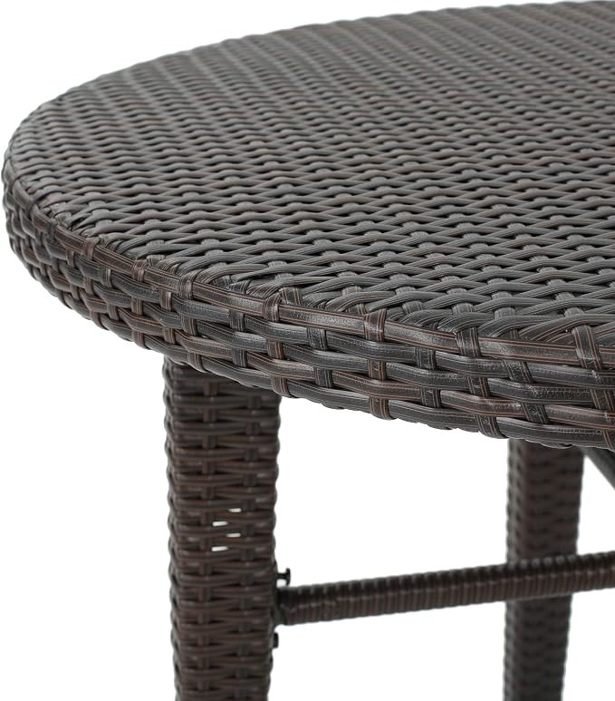 All-Weather Rattan Bar Table for Patio, or Garden - Image 8