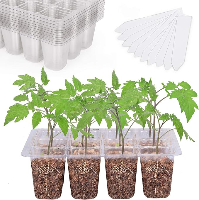 Bonviee 12 Packs Seed Starter Tray by BonvieeDirect