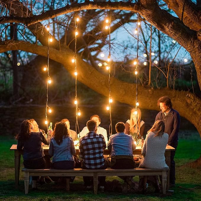 28 Pack S14 Bulbs for Outdoor String Lights, Shatterproof LED Replacement Bulbs - Image 6