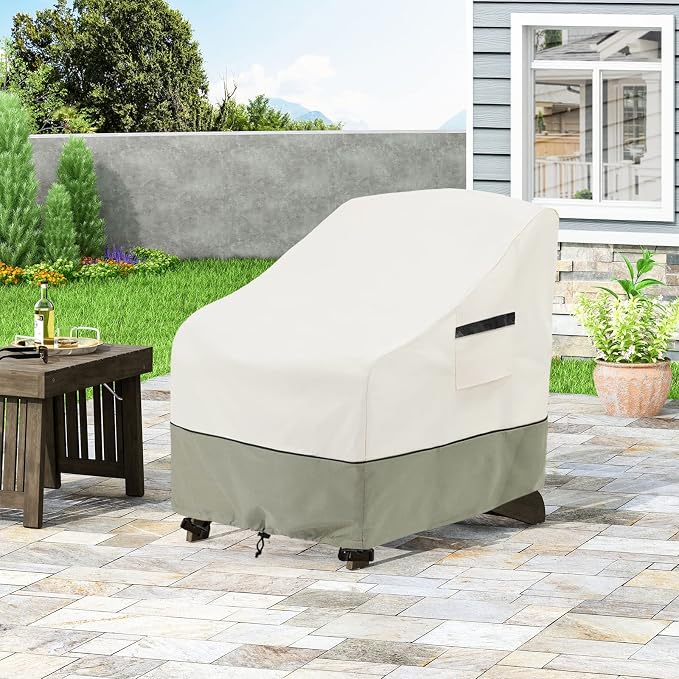 Patio Adirondack Chair Cover 2 Pack, Waterproof Heavy Duty Outdoor Chair Covers - Image 6