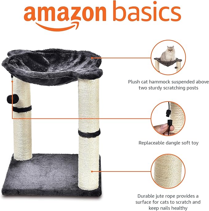 Amazon Basics Sturdy Cat Condo Tower - Image 2