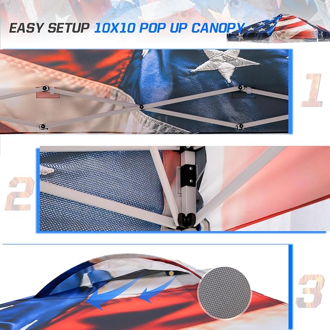 EAGLE PEAK Pop Up Canopy Tent - Image 6