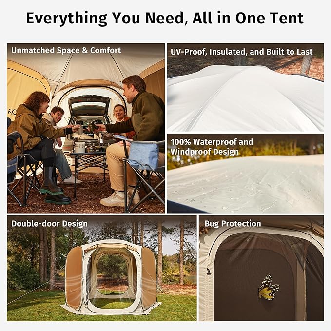 East Oak 10×10 FT Pop Up Canopy Tent - Image 4