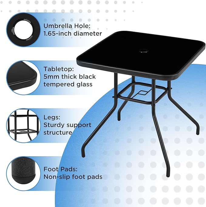 Yaheetech Outdoor Bistro Table - Image 5