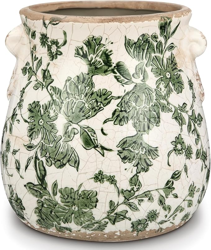 Vintage Plant Pot Rustic Planter Container by WK+WENKRYGDN
