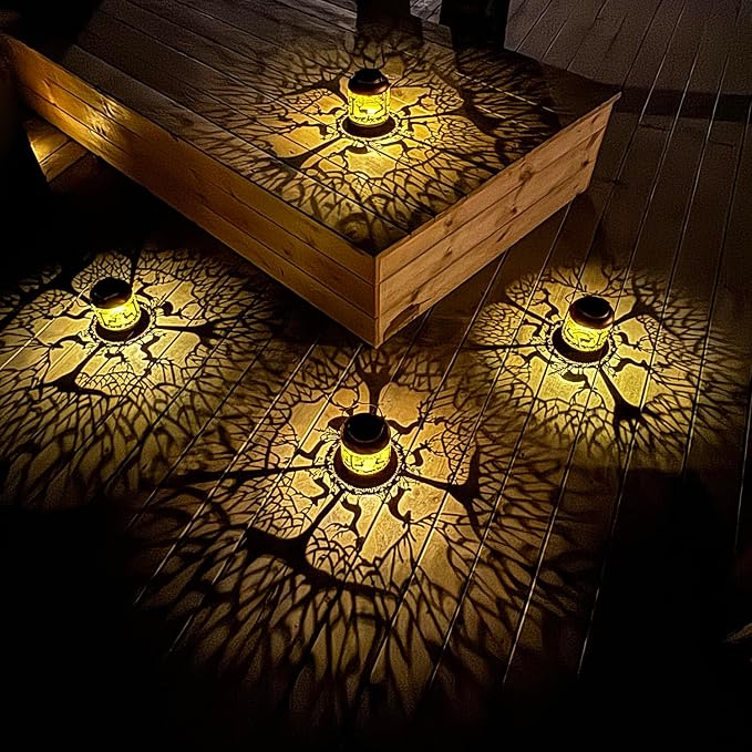 Deer Solar Lanterns Outdoor Waterproof Hanging Solar Lights Deer Gifts - Image 7